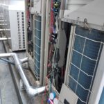 磐田市にて空調機修理を実施。